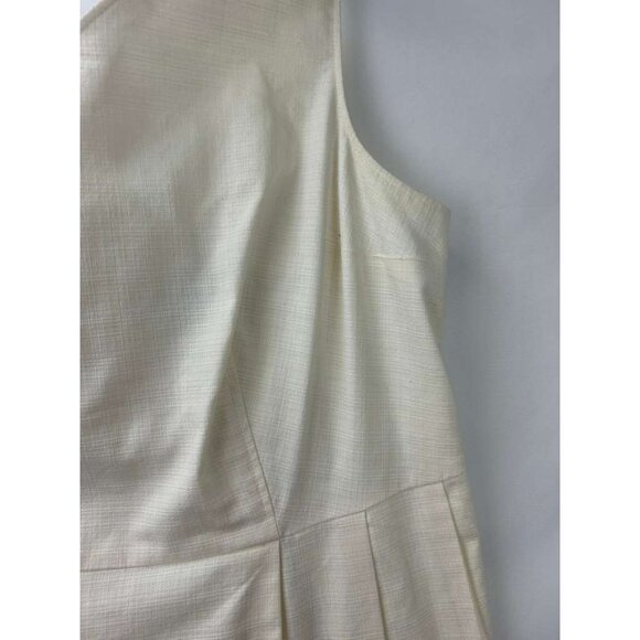 Lands End Women's 16W Floral Sleeveless Summer Mini Dress With Pockets - Picture 11 of 15